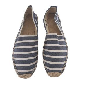 Soludos Original Stripe Dali Espadrille Flats Mens Size 9